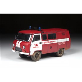 Zvezda 43001 UAZ 3909 Firefighter Car  1/43