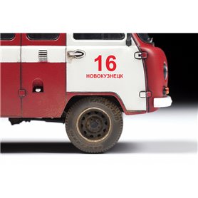 Zvezda 43001 UAZ 3909 Firefighter Car  1/43