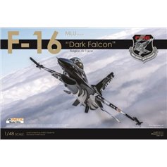 Kinetic 1:48 F-16 Dark Falcon - BELGIAN AIR FORCE
