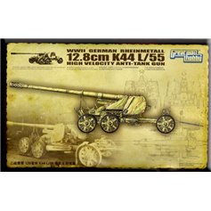 GWH 1:35 Rheinmetall 128mm K44 L/55 - WWII GERMAN HIGH VELOCITY ANTI-TANK GUN 