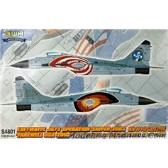 Lion Roar / GWH 1:48 MiG-29 9012 - późna wersja - LUFTWAFFE JG73 OPERATION SNIPER 2003