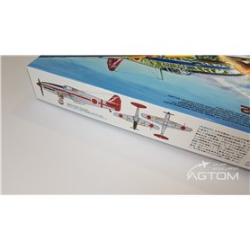 Tamiya 1:72 Kawasaki Ki-61-Id Hien - SILVER PLATED - z kalkomaniami kamuflażu 