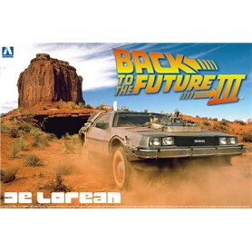 Aoshima 01187 1/24 Back To The Future De Lorean