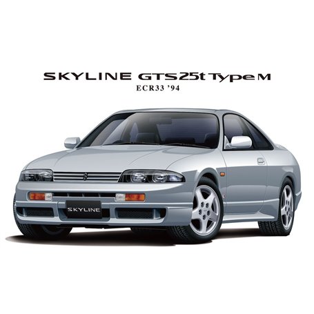Aoshima 05654 1/24 Nissan ECR33 Skyline GTS25t
