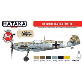 Hataka AS06.2 RED-LINE Zestaw farb LUFTWAFFE IN AFRICA