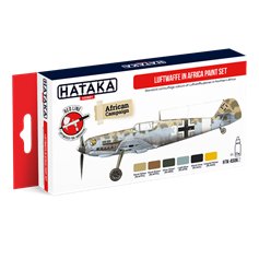 Hataka AS06.2 RED-LINE Paints set LUFTWAFFE IN AFRICA 