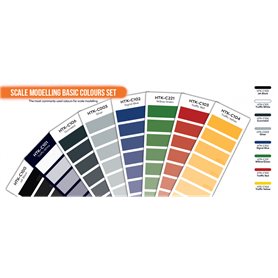 Hataka CS100 Scale modeling basic colours set