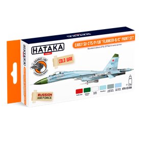 Hataka CS104 ORANGE-LINE Zestaw farb EARLY SU-27S/P/UB FLANKER-B/C
