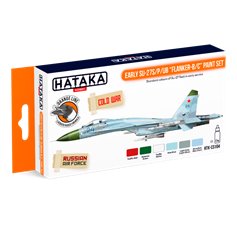 Hataka CS104 ORANGE-LINE Paints set EARLY SU-27S/P/UB FLANKER-B/C 