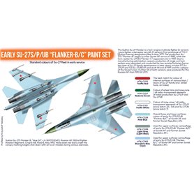 Hataka CS104 ORANGE-LINE Zestaw farb EARLY SU-27S/P/UB FLANKER-B/C