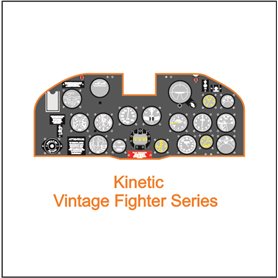 Yahu Models 1:24 P-47 Thunderbolt early dla Kinetic / Vintage Fighter Series