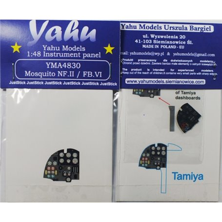 Yahu Models 1:48 Mosquito NF.II / FB VI dla Tamiya