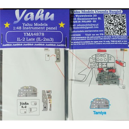 Yahu Models 1:48 IL-2 late dla Tamiya