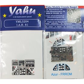 Yahu Models 1:32 Instruments for IAR-81 / Azur
