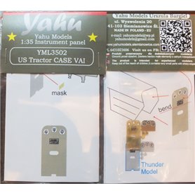 Yahu Models 1:35 Zegary do US TRACTOR CASE VAI dla Thunder Model