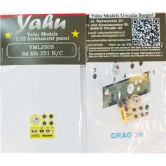 Yahu Models 1:35 Zegary do Sd.Kfz 251 dla Dragon / Zvezda