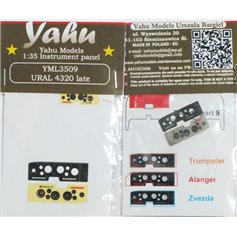Yahu Models 1:35 Zegary do URAL 4320 - późna wersja - dla Zvezda / Trumpeter / Alanger