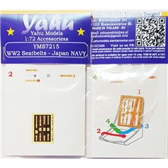 Yahu Models 1:72 Seatbelts for WWII JAPAN NAVY 