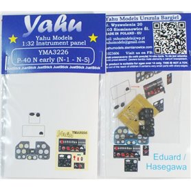 Yahu Models 1:32 P-40 N early (N-1 N-5) dla Hasegawa