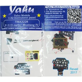 Yahu Models 1:32 P-51D early Mustang IV dla Revell