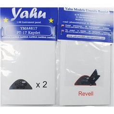 Yahu Models 1:48 Tablica przyrządów do Stearman PT-17 dla Revell