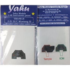 Yahu Models 1:48 P-51 B/C dla Tamyia / ICM