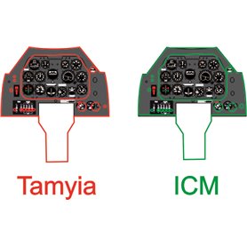 Yahu Models 1:48 P-51 B/C dla Tamyia / ICM