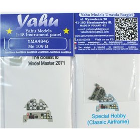Yahu Models 1:48 Me-109 B dla Special Hobby / Classic Airf.