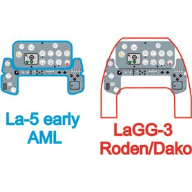 Yahu Models 1:72 Lavochkin LaGG-3 / L-5 early dla AML / Roden / Dako