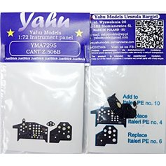 Yahu Models 1:72 Tablica przyrządów do CANT Z.506B dla Italeri