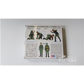 Tamiya 1:35 German infantry mortar team | 4 figurines |