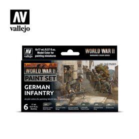 Vallejo 70206 Zestaw farb WORLD WAR II - GERMAN INFANTRY