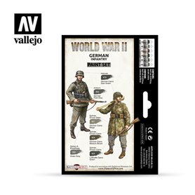 Zestaw World War II 6 farb - German Infantry