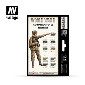 Zestaw World War II 6 farb - German Waffen SS
