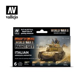 Vallejo 70209 Zestaw farb WORLD WAR II - ITALIAN ARMOUR AND INFANTRY
