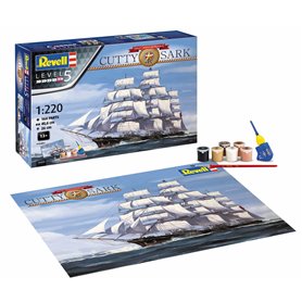 Revell 05430 Zestaw UpominkowyCutty Sark 150Th Ann