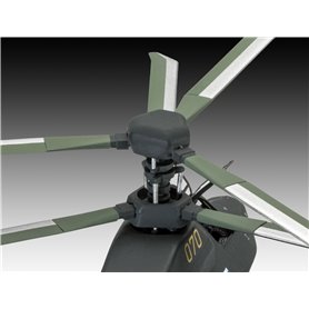 Revell 1:72 Kamov Ka-58 - STEALTH HELICOPTER - MODEL SET - z farbami
