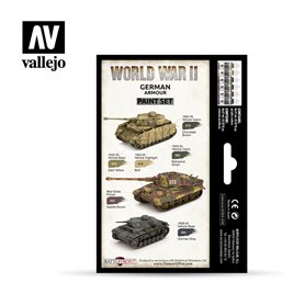 Zestaw World War II 6 farb - German Armour