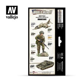 Zestaw World War III 6 farb - British Armour & Infantry
