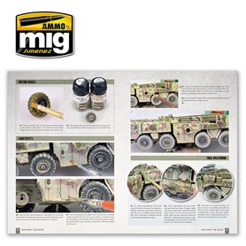 Ammo of MIG Książka HOW TO PAINT 1:72 MILITARY VEHICLES - wersja angielska