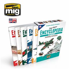 Ammo of MIG Zestaw książek COMPLETE ENCYKLOPEDIA OF AIRCRAFT MODELLING TECHNIQUES - wersja angielska
