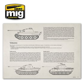Ammo of MIG Książka PANTHER - VISUAL MODELLERS GUIDE - wersja angielska