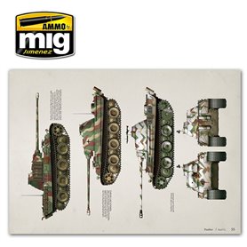 Ammo of MIG Książka PANTHER - VISUAL MODELLERS GUIDE - wersja angielska
