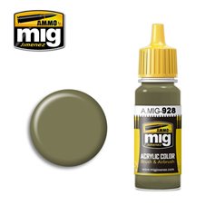 Ammo of MIG Farba akrylowa OLIVE DRAB HIGH LIGHTS - 17ml