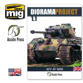Ammo of MIG Książka DIORAMA PROJECT 1.1 - AFV AT WAR - wersja angielska