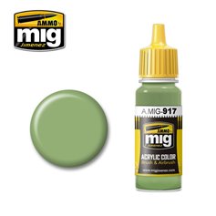 Ammo of MIG Farba akrylowa LIGHT GREEN - 17ml