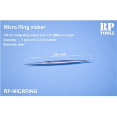 RP TOOLZ Zaginarka do kształtowania okrągłych blaszek - MICRO RING MAKER TOOL