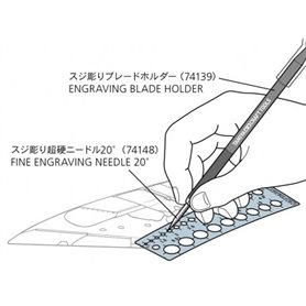 Tamiya 74150 Modeling Template Round 1-12.5