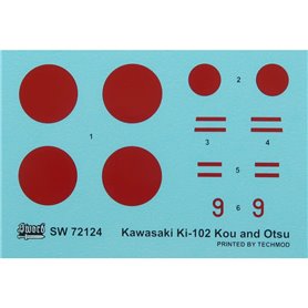 Sword 1:72 Kawasaki Ki-102 a/b,Kou/Otsu Randy  1/72