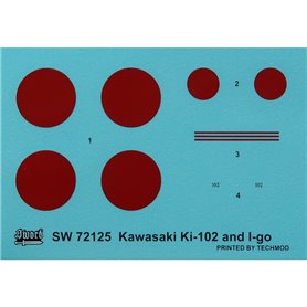 Sword 1:72 Kawasaki Ki-102a Randy z I-Go ROCKETS